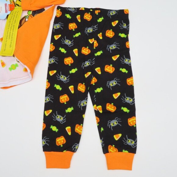 Nickelodeon Paw Patrol 18M Baby Glow in the Dark Dog Howl Halloween Pajamas NEW - Picture 4 of 9